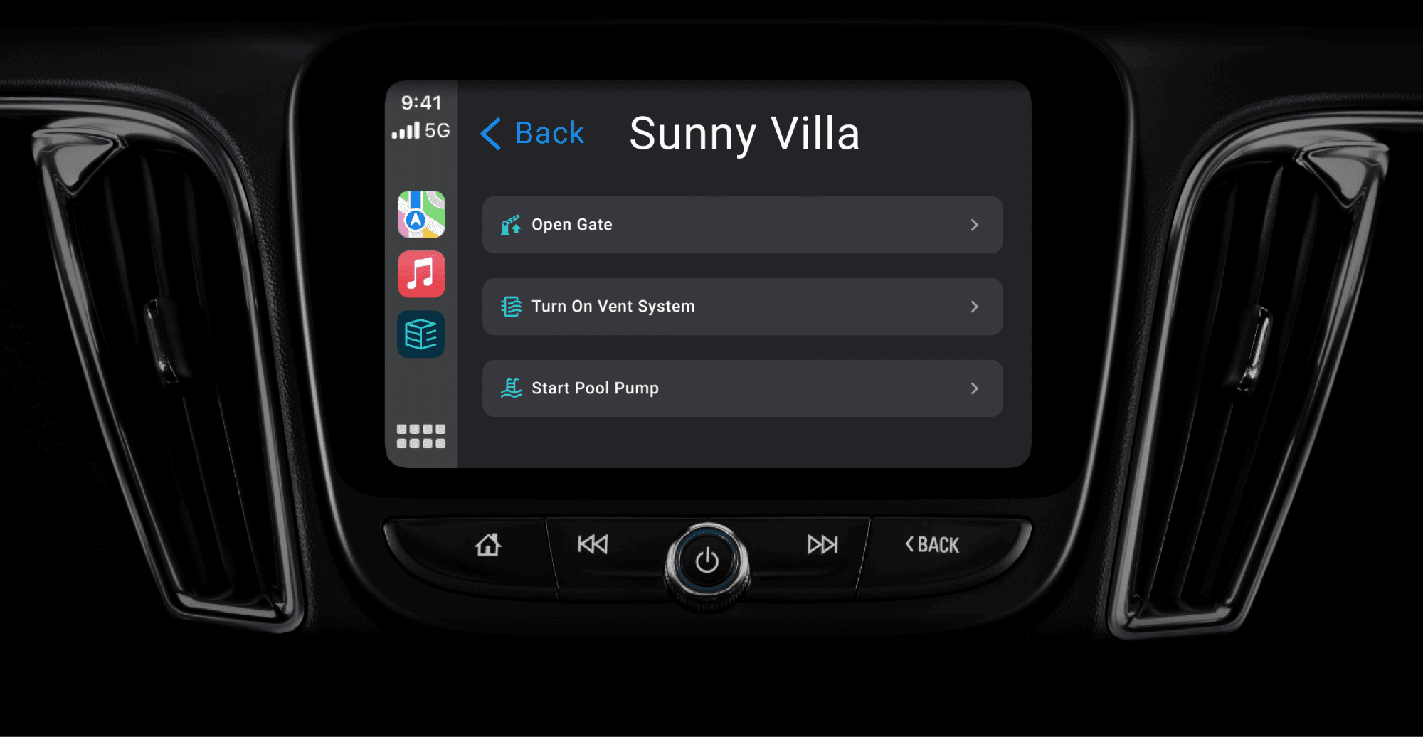 Enapter CarPlay Screenshot